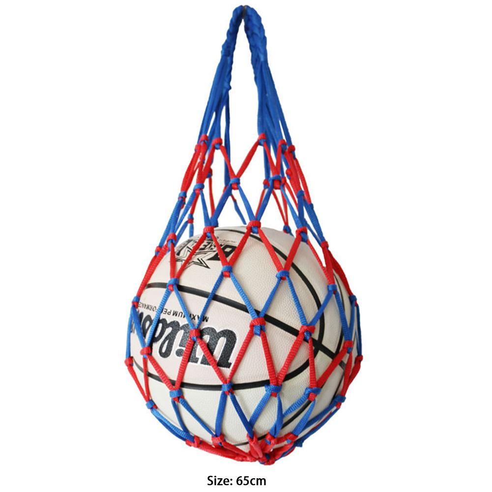 Basketball Football Net Bag Nylon Bold Storage Pack Single Ball Carry Portable Equipment Outdoor Sports Soccer Volleyball Pocket