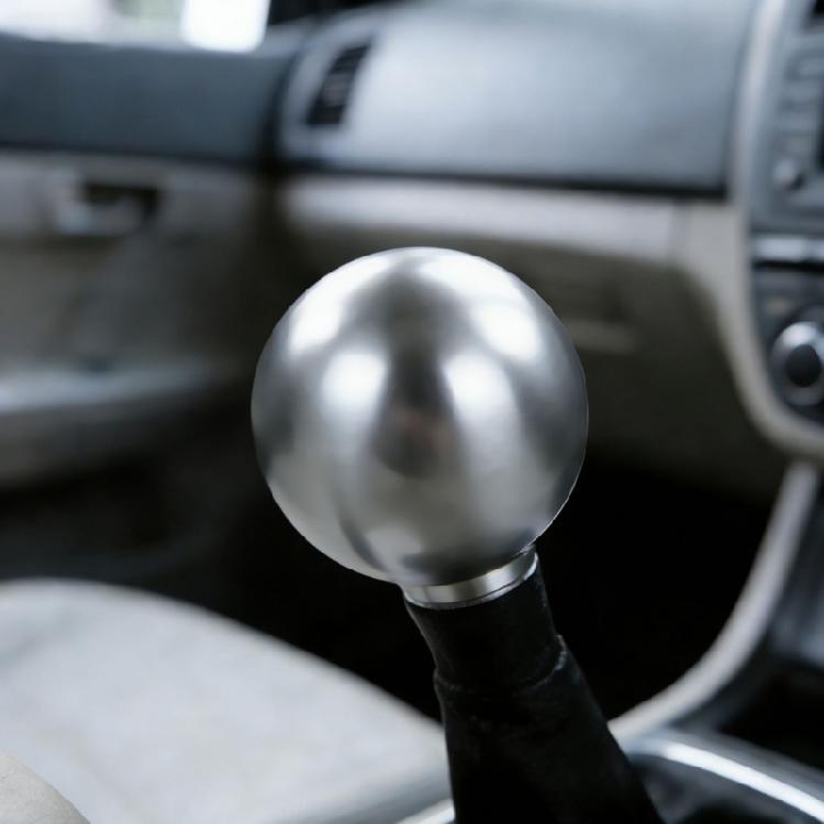 Round Ball Shifter Knob Universal for Various Cars Aluminum Ball Gear Shifter Knob Ergonomic Shape Comfort Grip