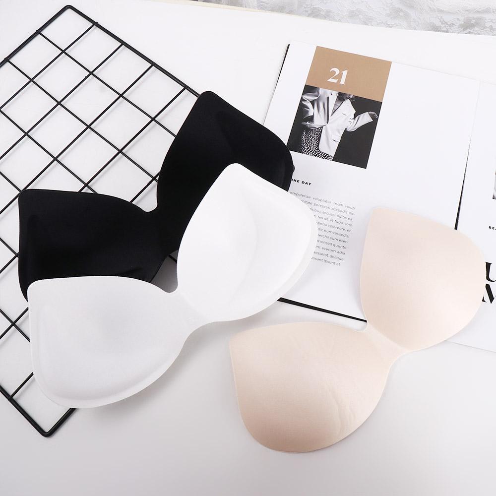 Prsní košíčky Oděvní doplňky Měkké podložky do podprsenky Zvětšovač Prsní košíčky Push Up Prsní podložky Prsní vložka