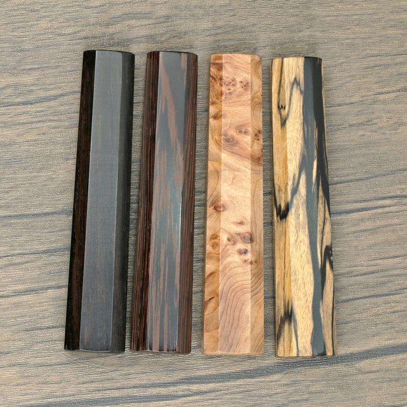 130mm Wooden Handles Octagonal Knife Handle For Japanese Style Kitchen Knives Chef Knife Repair Professional Handle