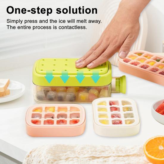 2 In 1 Ice Cube Mold Flexible Silicone Bottom Twist Demoulding Ice Tray with Straw Ice Cube Tray And Water Bottle Leakproof Portable Ice Water