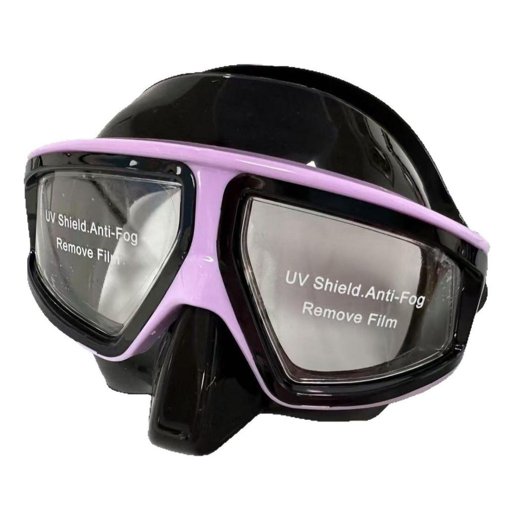 Free Diving Anti-fog Waterproof Diving Goggles Silicone Snorkeling Mask