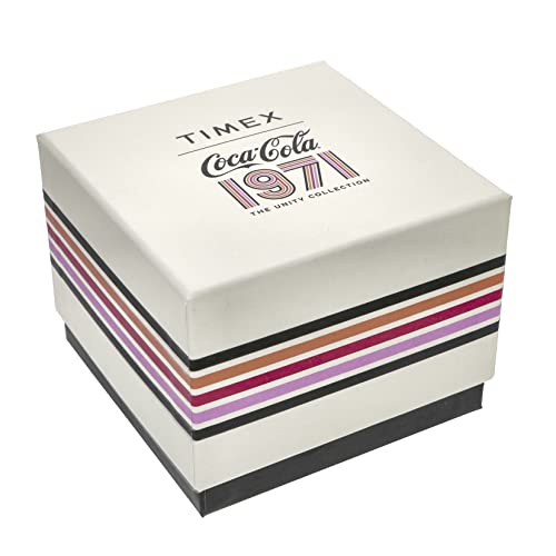 TIMEX Coca-Cola Collaboration Watch TW2V25800 Men's Silver [Parallel Import]