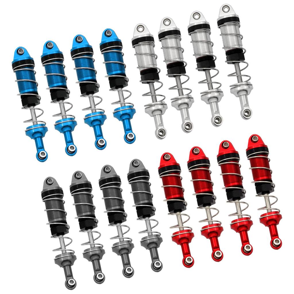 4Pcs RC Damper Oil Upgrade Parts 1:12 Scale Shock Absorber for MN Model Vehicles RC Hobby Car DIY Accessories