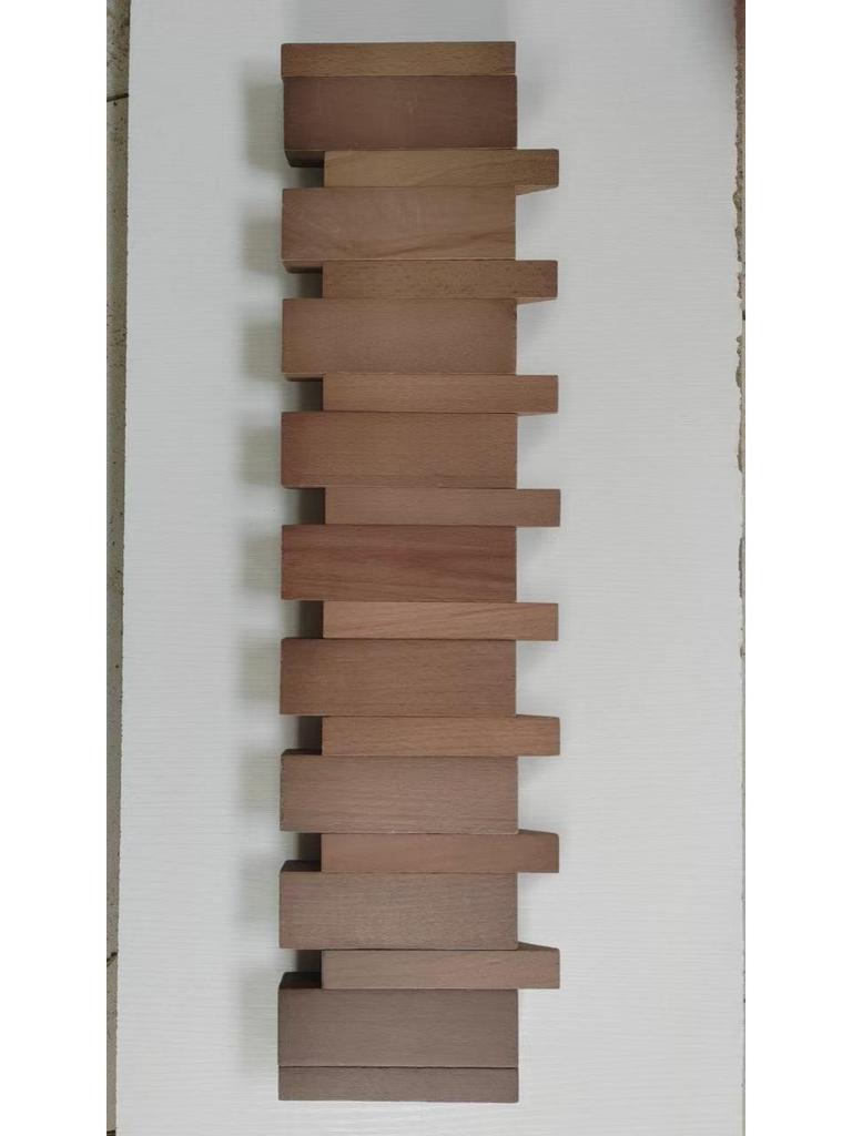 Solid Wood No-Drill Coat Hook & Wall Art for Entryway