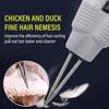 Épilateur électrique rapide pour cheveux Outil portatif pour épiler les cheveux Machine commerciale pour l'épilation des poils de volaille poulet et canard