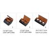 Leather Watch Storage Box Dust-Proof Organizer 1/2/3 Slot Watch Case Portable Watch Roll Travel Cases for Travel Men