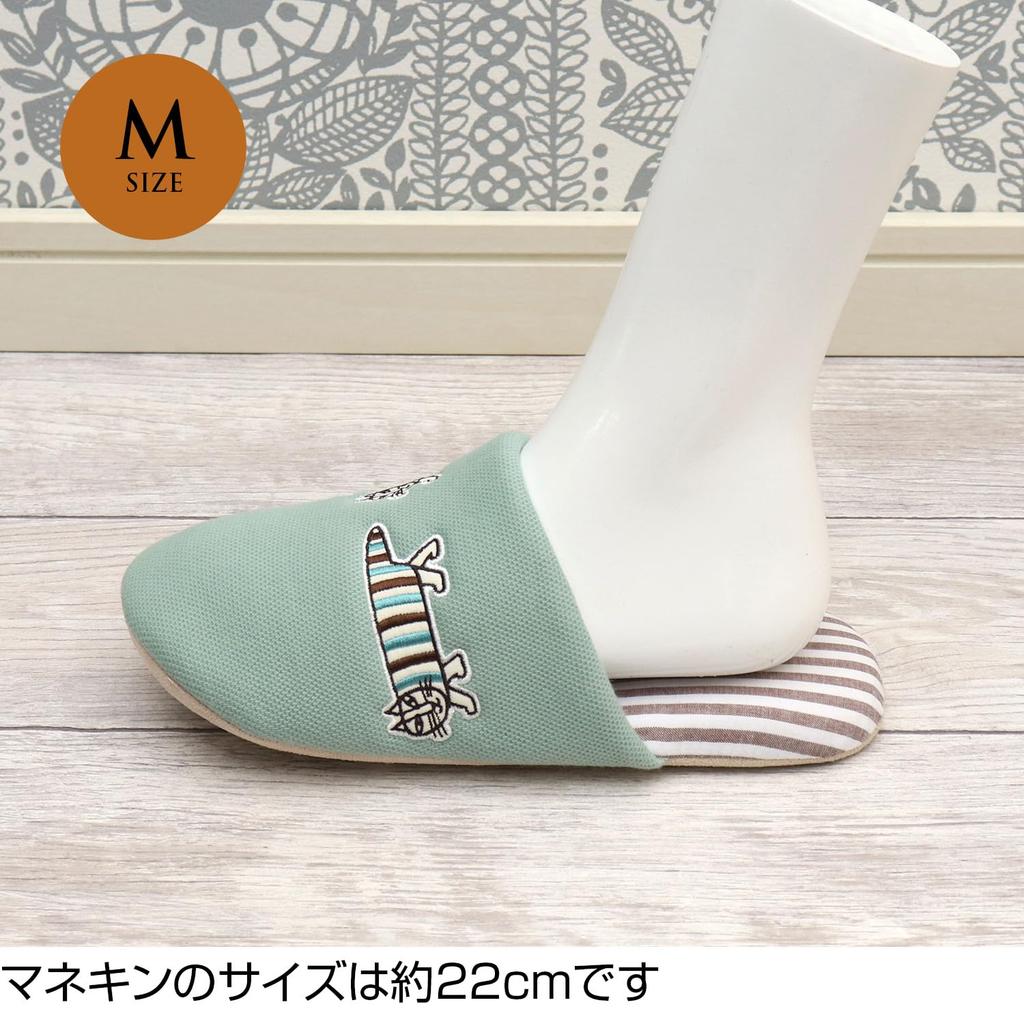 Lisa Larson Mikey Soft Slippers (Larson, Blue)