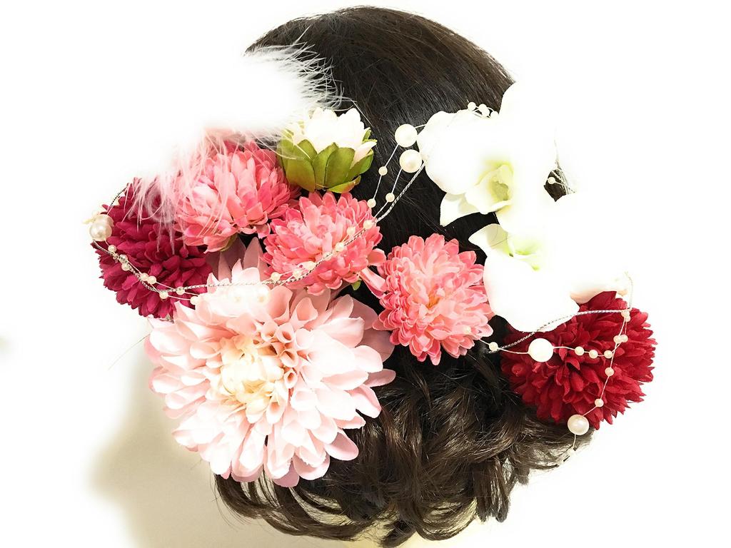 Luxurious Pink Maiden Set Hairpin Graduation Hair Yukata Hair Ornament Accessories Accessories In Case Princess Romantic 10-piece Flower Wedding,