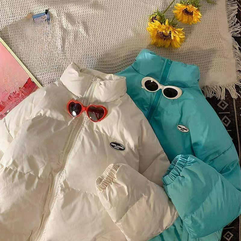 Down Cotton-padded Jacket Women's Trendy Winter Loose Short Bread-padded Padded Jacket Thickened Jacket