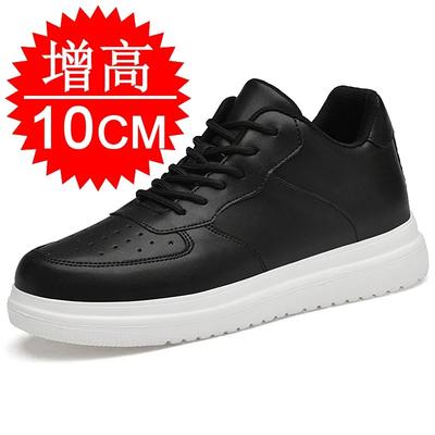 Zapatos de plataforma para hombre aumento de altura invisibles 10 cm zapatillas deportivas elevan más altos levantan zapatos de cuero