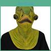 Halloween Latex Fiskmonster Mask Med Handskar För Kostym Rollspel Och Skräckevenemang