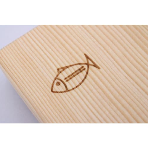 Ichihara Woodworks Wooden Cutting Board, "Kufujin" Wide Size, 36 X 21 X 3 Cm