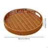 Handwoven Tray for Serving Fruits And Snacks, Storage Basket Events