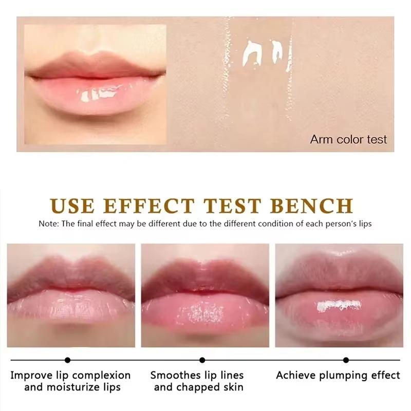 Instant Volumising Lip Plumper Oil Collagen Lip Plumping Gloss Moisturizer Repair Makeup Increases Elasticity Sexy Lip Cosmetics