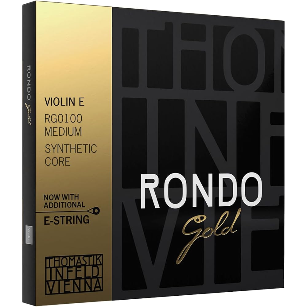THOMASTIK Rondo Gold Medium Violin Set 4/4 RG100