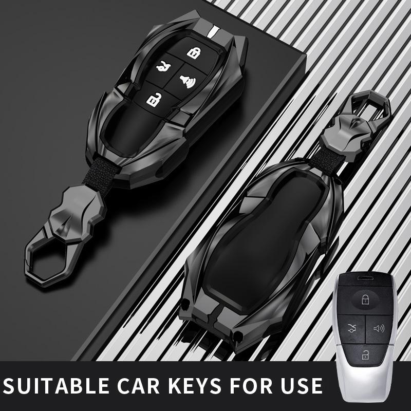 Fit For Baic Car Key Case Cover Shell Protector Housing Senova X25 X35 X55 X65 D50 Bj40 Changhe Q25 Q35 A6 Beijing X7