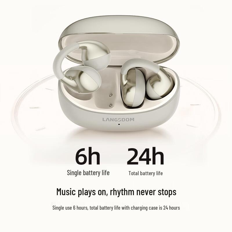 Lansdon TS31 Pro Max AI Translation Open-Ear Bluetooth Headset