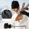 Waterproof ski gloves with touchscreen for Finger Style phones, size M, black