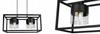HANGING LAMP CAGE ELEGANT GLASS SHADE