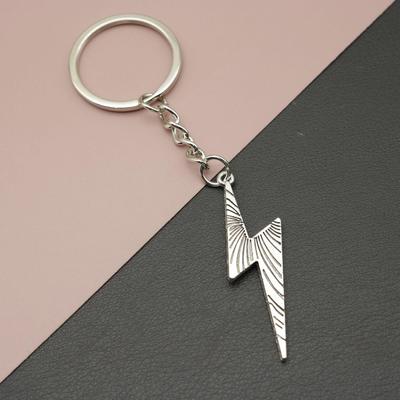 HEEIN Simple Lightning Bolt Keychain Pendant