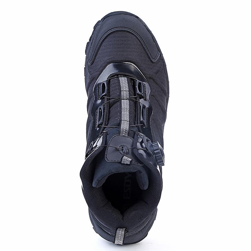 ESDY Quick Reaction Lightweight Tactical Hiking Boots with Automatic Knob Lacing.