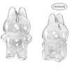 A Transparent Case Exclusively for Labubu To Protect the Cute Doll Keychain.
