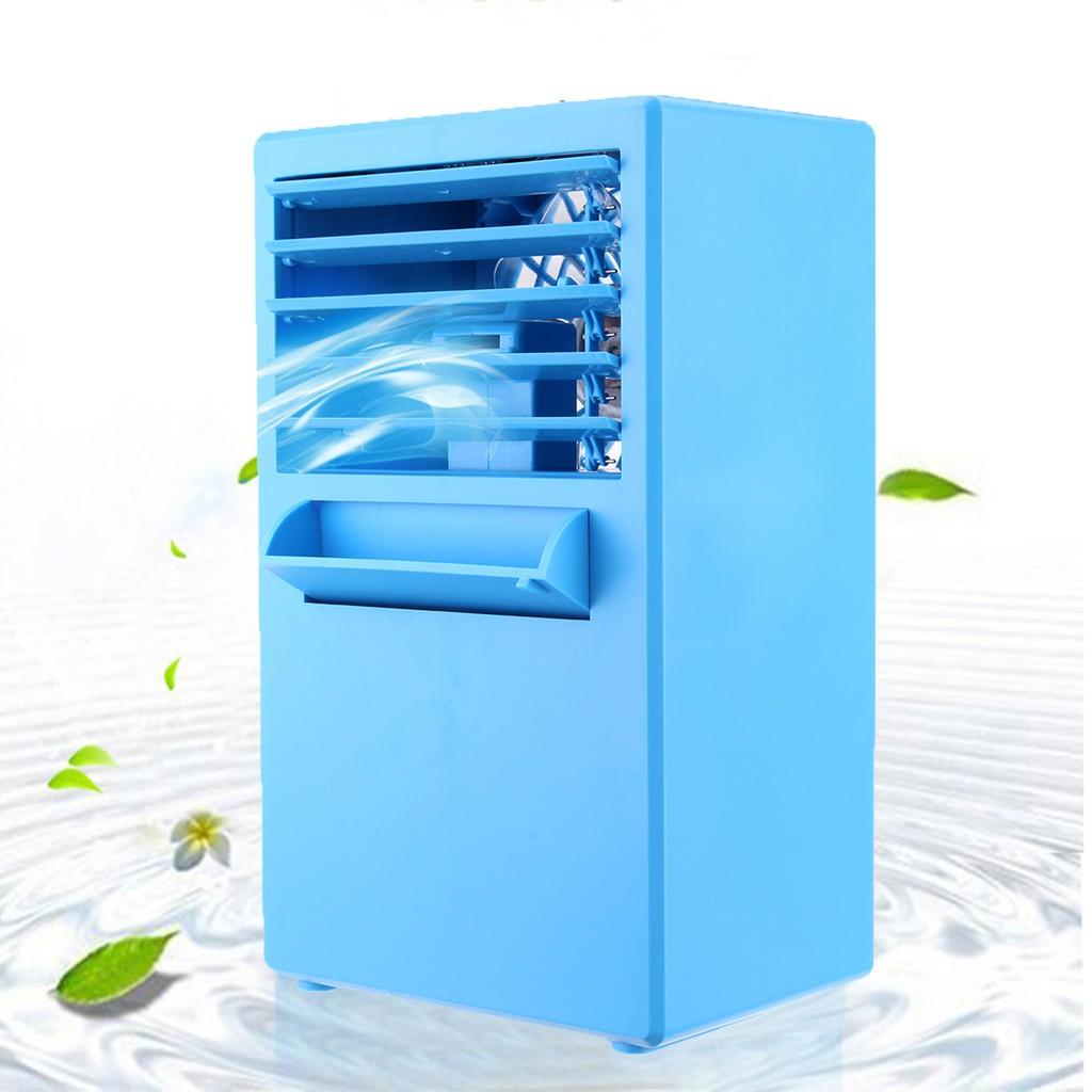 Portable Air Conditioner Fan 24V 3 Cooling Put Water Ice Quiet Fan Wind Speed Outdoor Travel Device On Home Office 24W
