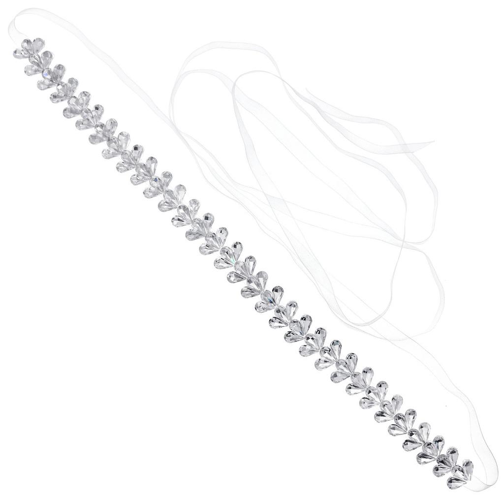 Handmade Rhinestone Bridal Belt Chain Fashion Wedding Dress Accessory For Photo Shoot And Stage Performance Unique Design