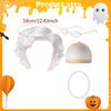 Grandma Halloween with Glasses, Fun And Comfortable Decoration, Old Grandmother Costume, for Shows,