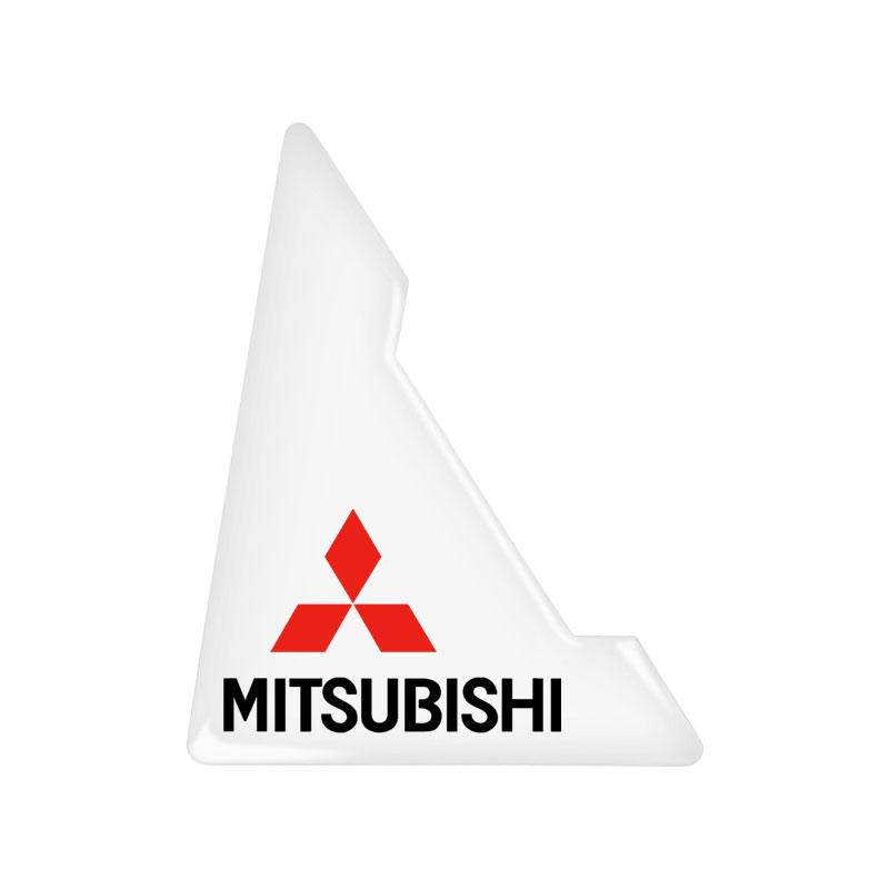 Car Door Corner Cover Anti-Scratch Protection 3D Badge Sticker For Mitsubishi Asx Lancer Outlander Pajero Ralliart Accessories Car Styling