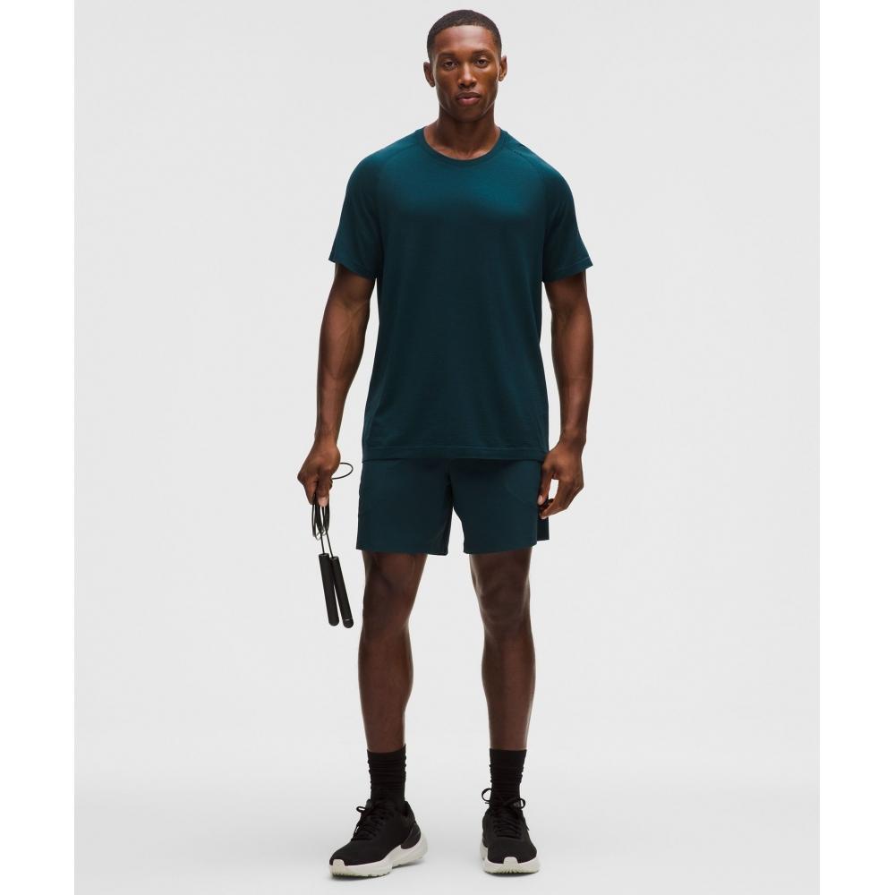 Lululemon Metal Vent Tech Short Sleeve Shirt Indochine Blue Indochine Blue