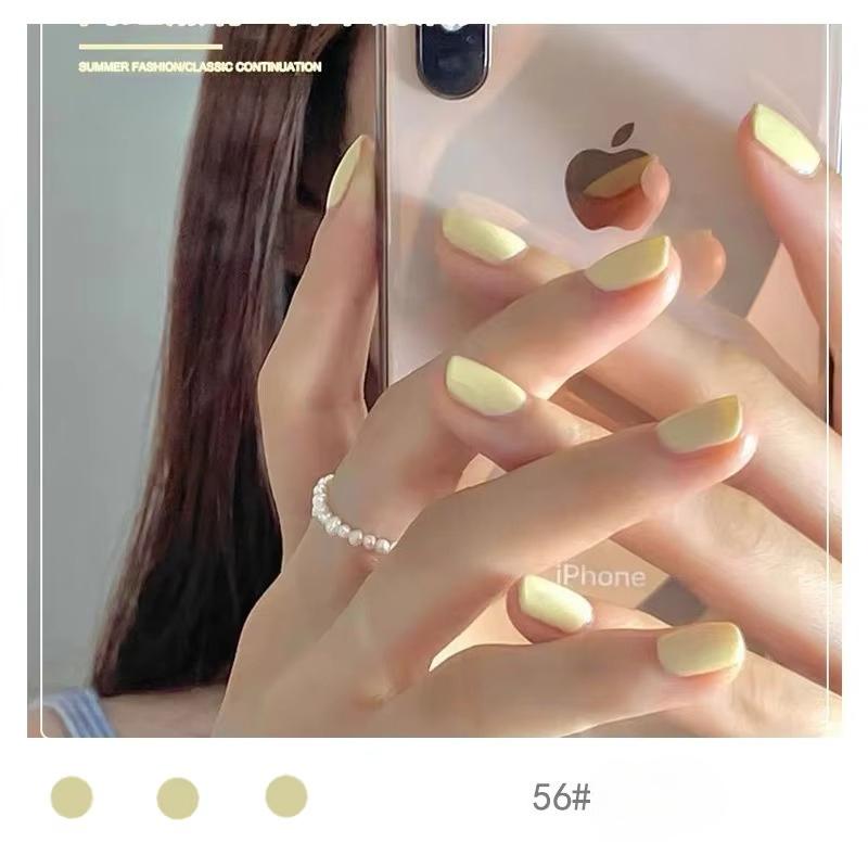 European and N Seal Color Bloom Print Neutral Nail Polish Tear-free and Bake-free Watercolor Nail Polish