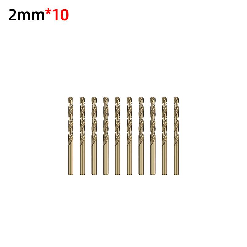 Metal Drill Cobalt Twist Drill Bit Set 1-13mm HSS M35 Stainless Steel Twist Drills The Whole Ground Metal Reamer Hole Tools