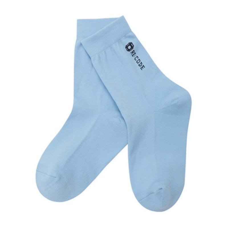 RE;CODE Regular Logo Socks_RYAAM23812BUX
