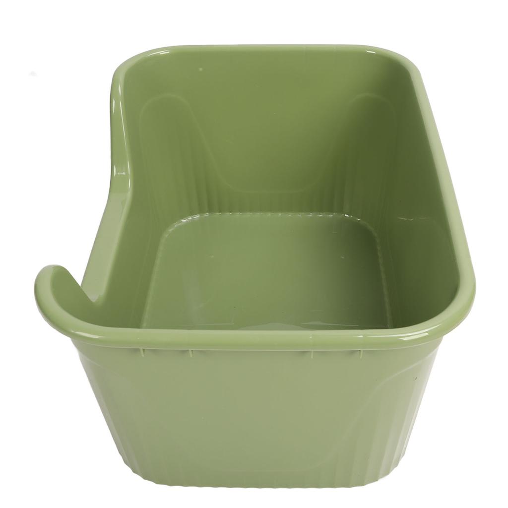 Cat litter box Extra Large Space High Sides Anti Splashing Easy to Clean Cat Litter Box 55x39x27cm for Large Cats Pet Supplies
