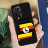 Uganda Flag Coat Of Arms Case For Honor 90 50 70 Lite X9b X9a X8b X8a X8 X9 X9c Honor 200 Pro Magic 5 6 7 Lite Cover