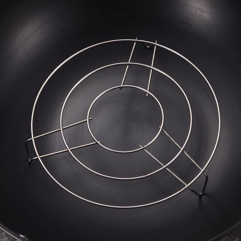 Stainless Steel Multifunctional Steaming Rack for Rice Cookers - Durable and Compact Sheet-Type Tripod