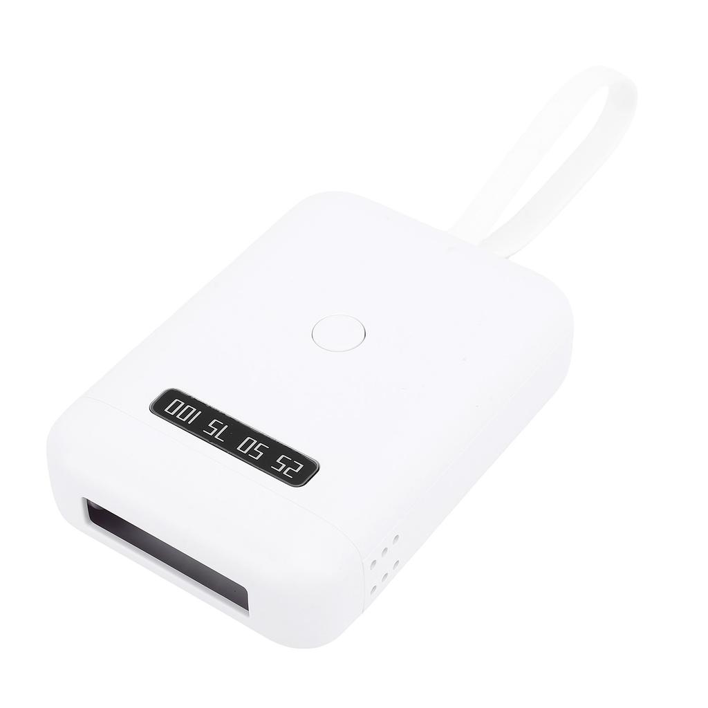 LED Hair Extension Light White Light 5S Fast Curing Handheld Hair Extension Lamp for Home Salon