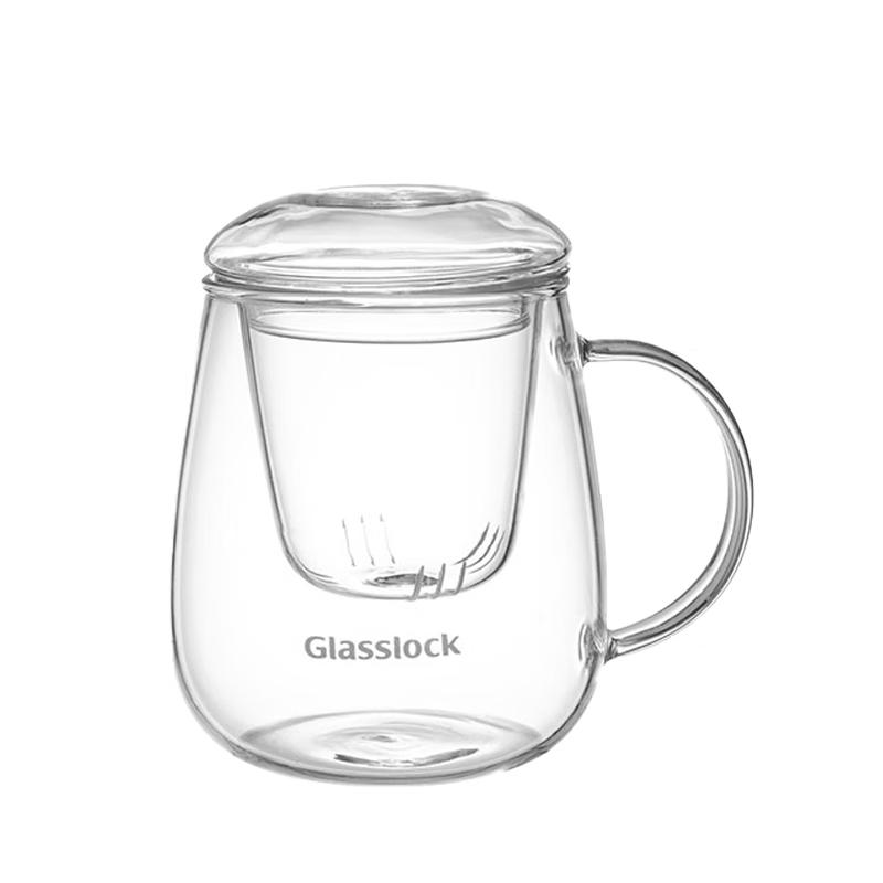 Glasslock Double-Layer Borosilicate Glass Cups