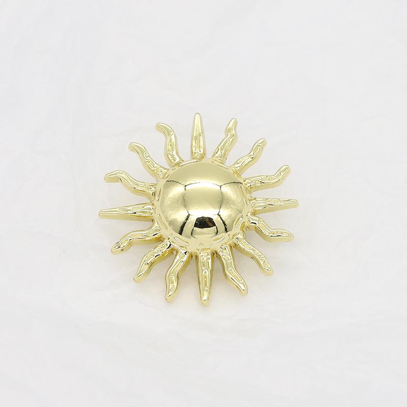 

Женское ретро пальто-свитер на пуговицах с подсолнухами