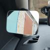 1pc 360° Car Rear View Convex Blind Spot Mirror Wide Angle Safety Parking