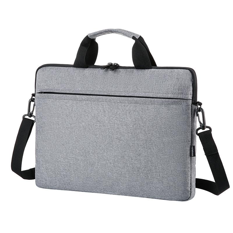 

TS JYL laptop bag,Slim Laptop Bag 17 Inch Ultrabook Shoulder Handbag Wholesale Gift Logo OneSize сірий