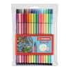 Pennarelli da disegno - STABILO - Pen 68 - 30 colori assortiti - Punta ogiva 1mm - Inchiostro inodore