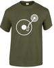 Dj Turntable Tshirt Mens Ibiza Club Party Old School Style Rave Edm Cool Top