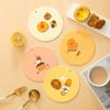 Silicone Heat Insulation Pads, Household Anti-slip Coasters, High-temperature Resistant Table, Bowl and Plate Pads, Sunflowers