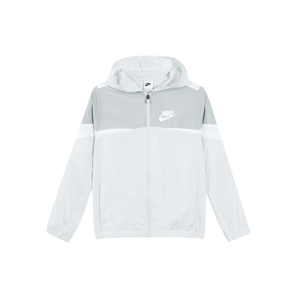 Nike Hooded Sun Protection Sports Casual Jacket Unisex Jacket Gray DR1886-025