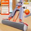 Kujucun Hand-Free Sponge Mop for Bathroom