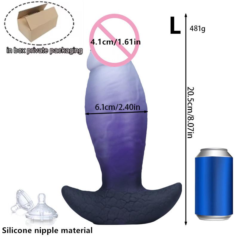 New Big Dildo Penis Prostate Massager Silicone Realistic G-spot Clitoris Stimulator Sexy Adult Anal Masturbator Oversized Strap-on Dildos Sex Toys 18+