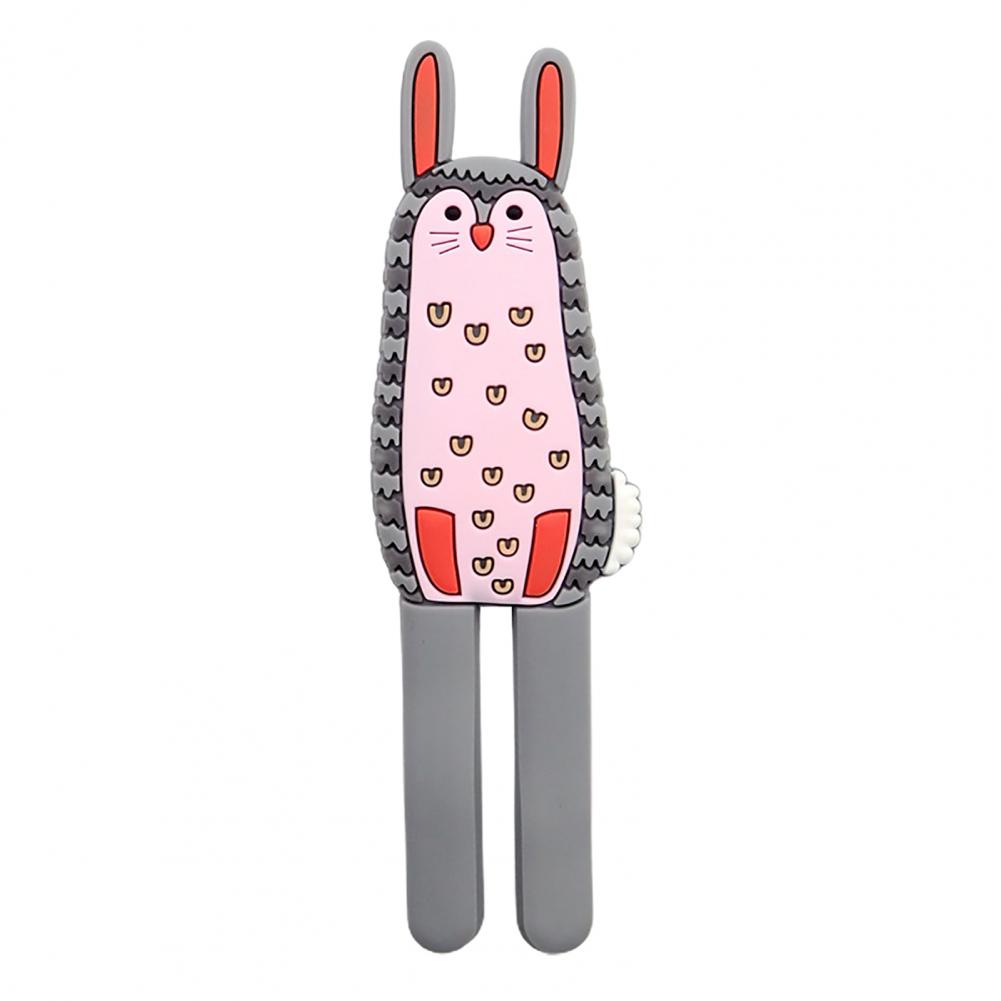 Refrigerator Magnet Cute Animal Shape Silicone Magnetic Hook Decorative Fridge Sticker Hanger Hook For Home